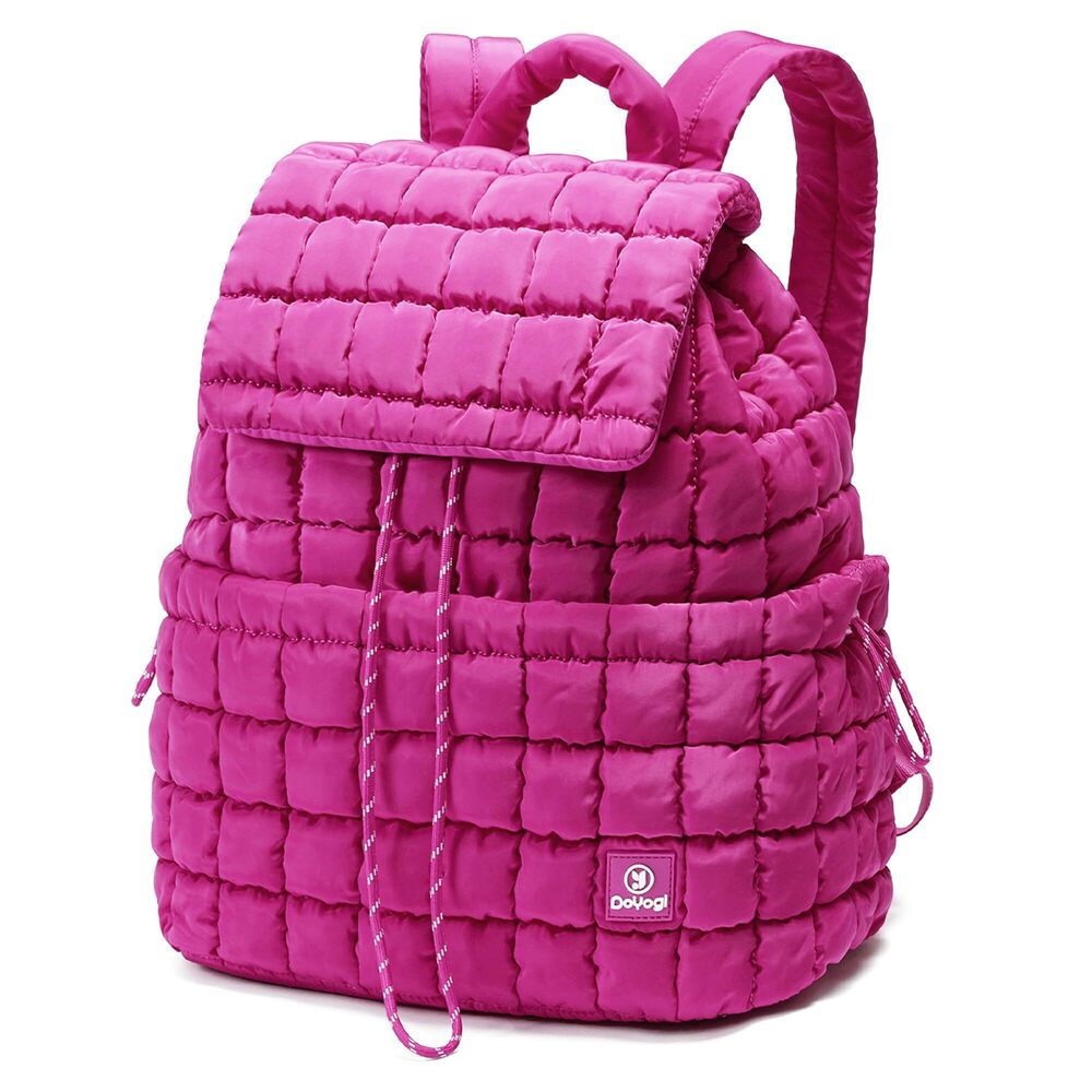 5523 Quilted Backpack , Lightweight Travel Gym Bag, Hiker Pack Drawstring